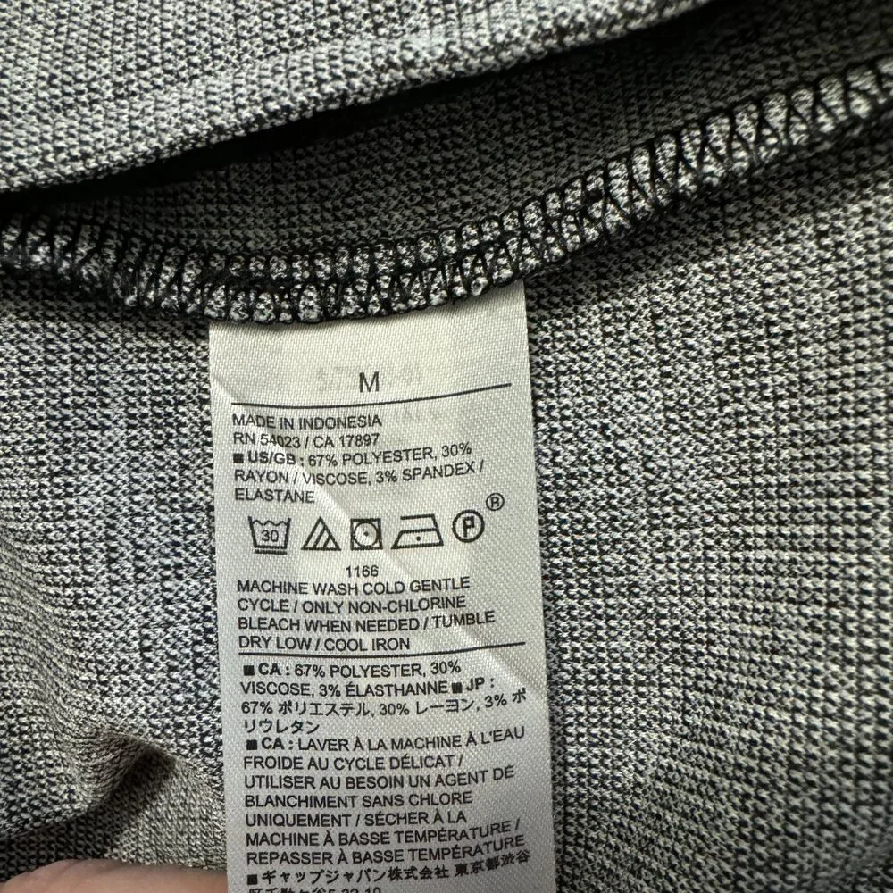 *NWT, Express, Women, Collarless Blazer, Black & White, Sz M - Picture 7 of 9